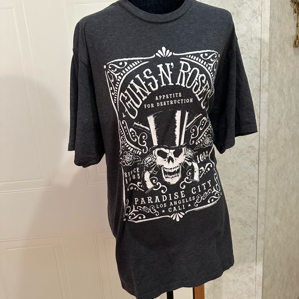 Guns N Roses Charcoal Graphic Tee ♥️